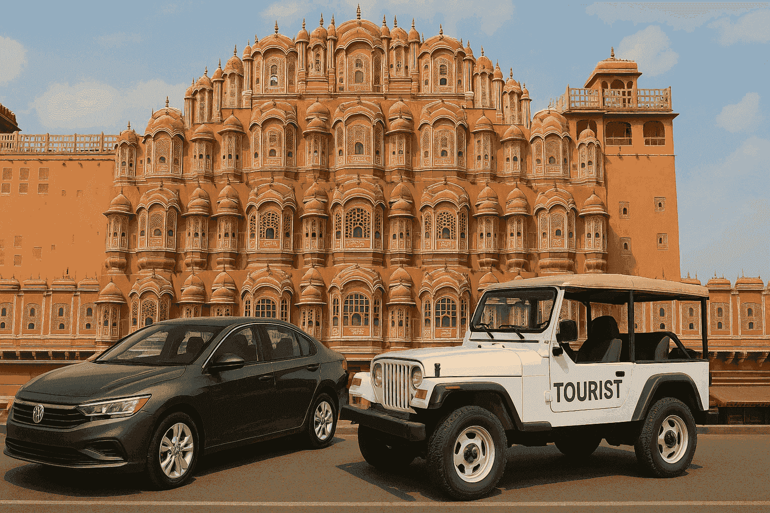 Car rental hero background